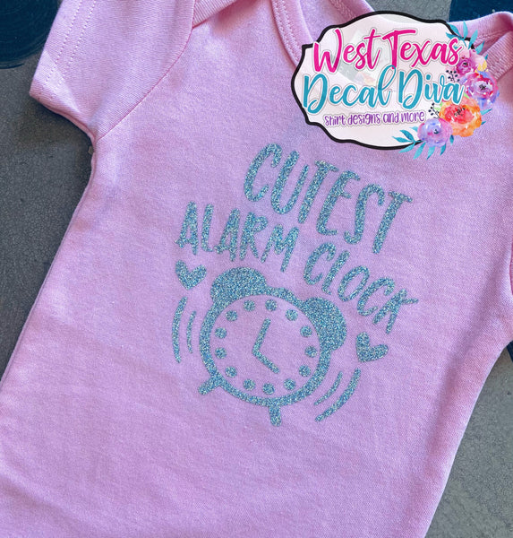 Cutest alarm clock onesie