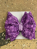 Glitter effect headwraps