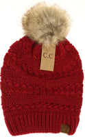 Women’s assorted pom beanie