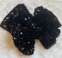 Black sequin headwrap